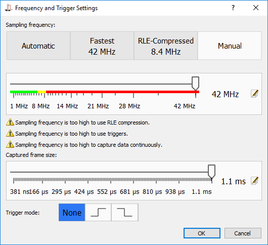 freac bad sampling rate