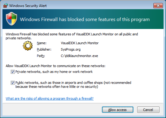 screenshot windows firewall