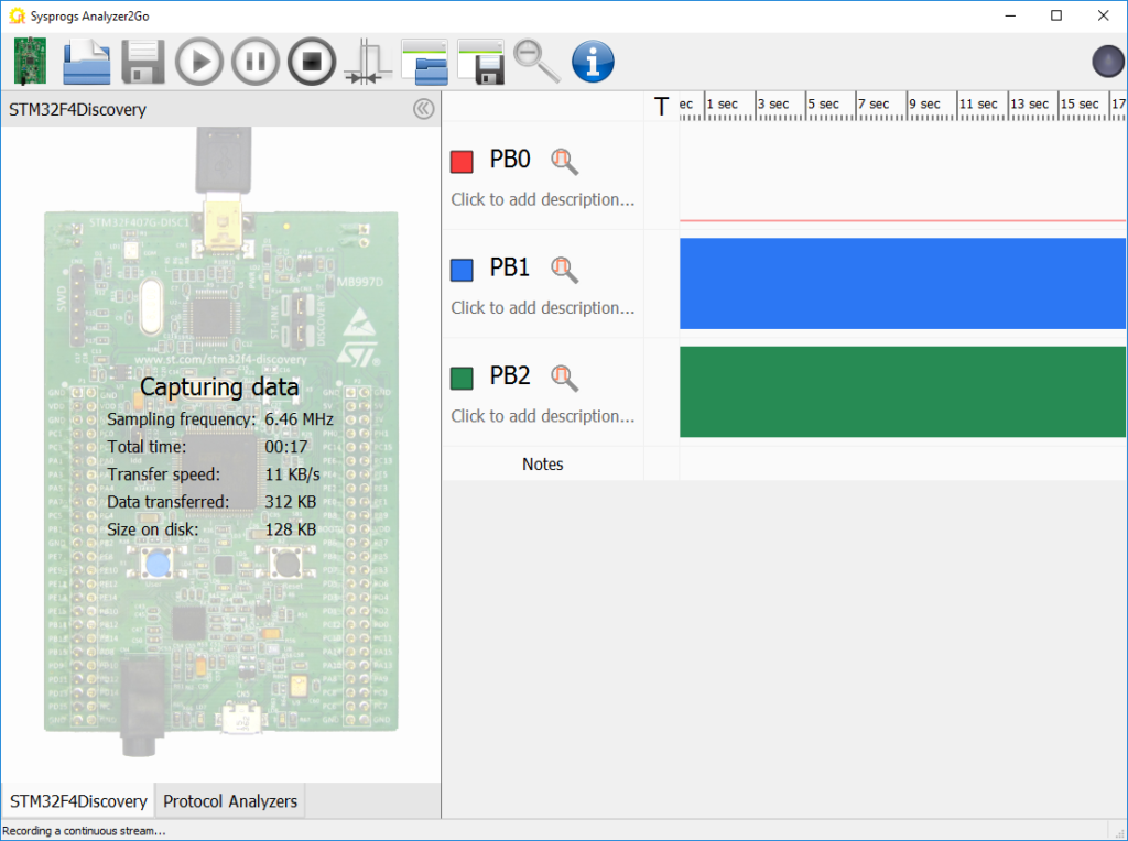 Capturing Continuous Data Streams – Sysprogs Tutorials