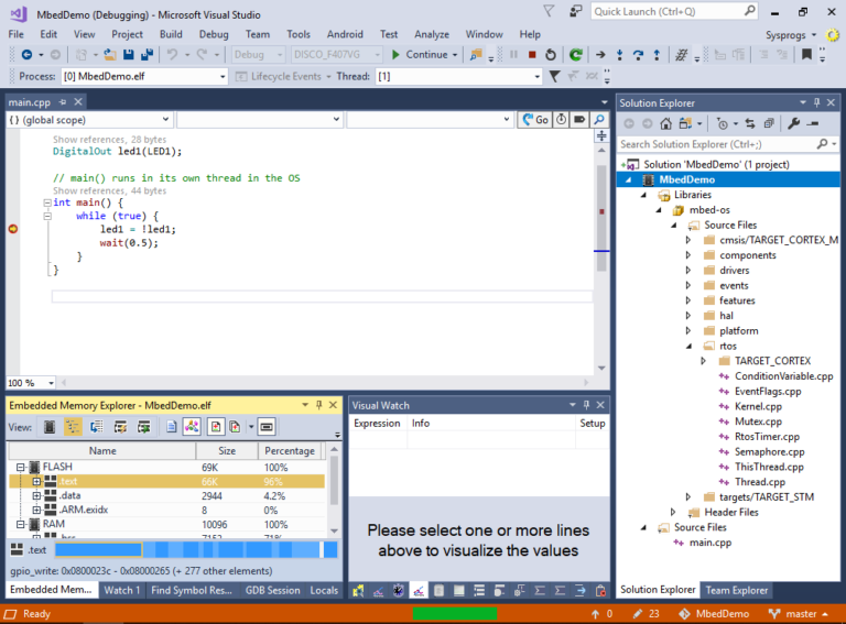 Introducing Advanced Mbed Project Subsystem | Sysprogs